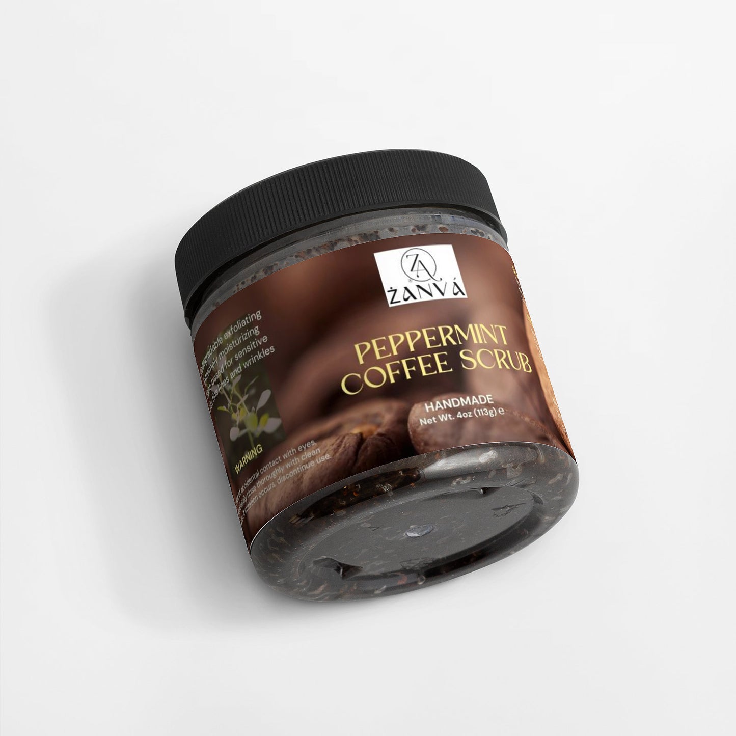 Peppermint Coffee Scrub