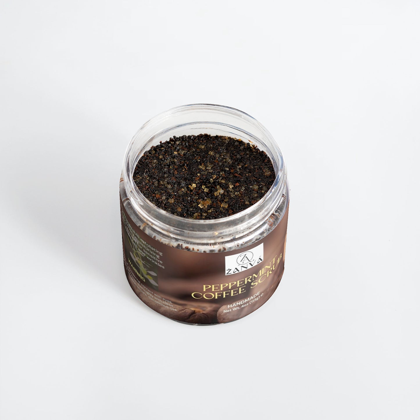 Peppermint Coffee Scrub