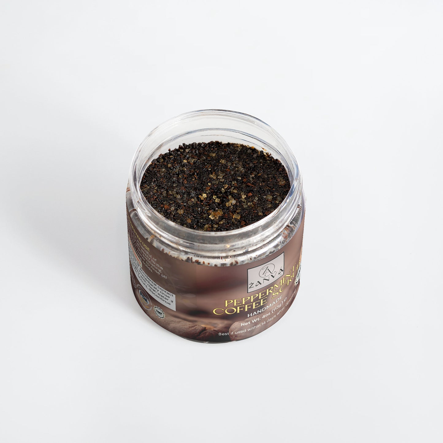 Peppermint Coffee Scrub
