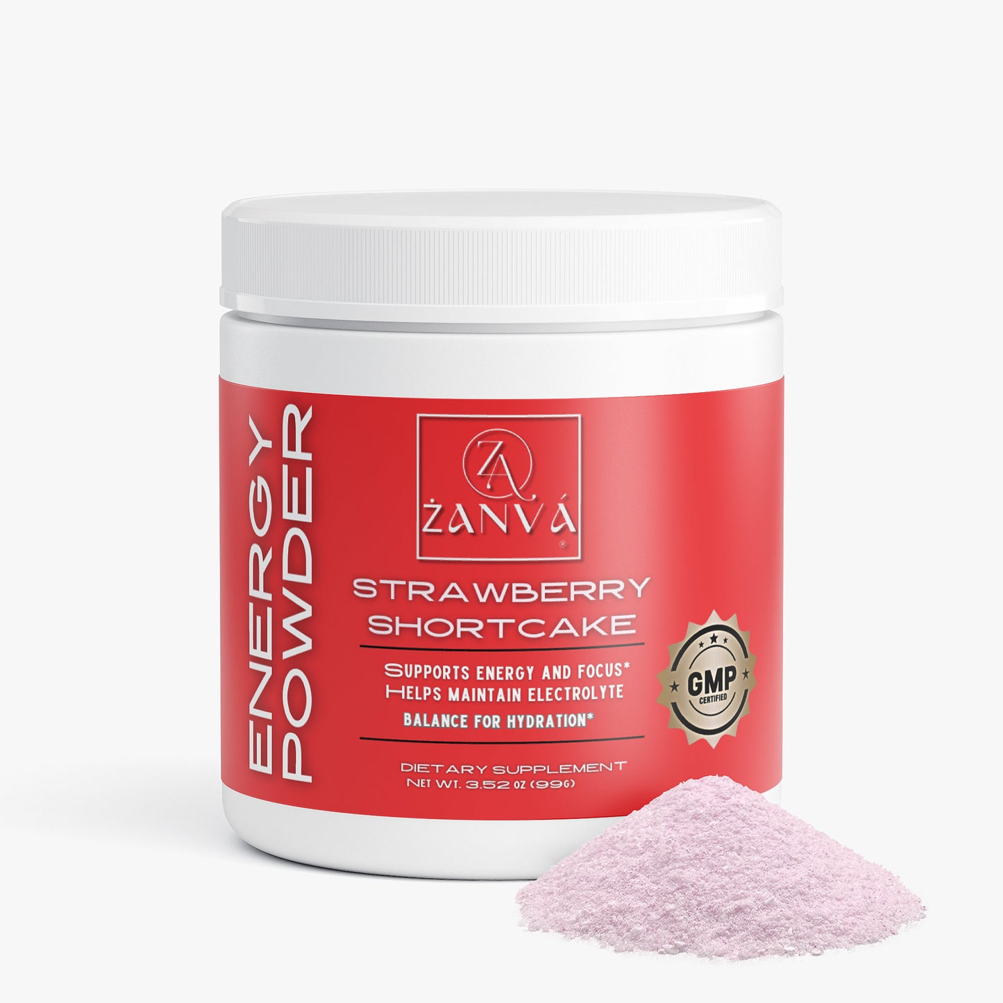 Energy Powder (Strawberry Shortcake)