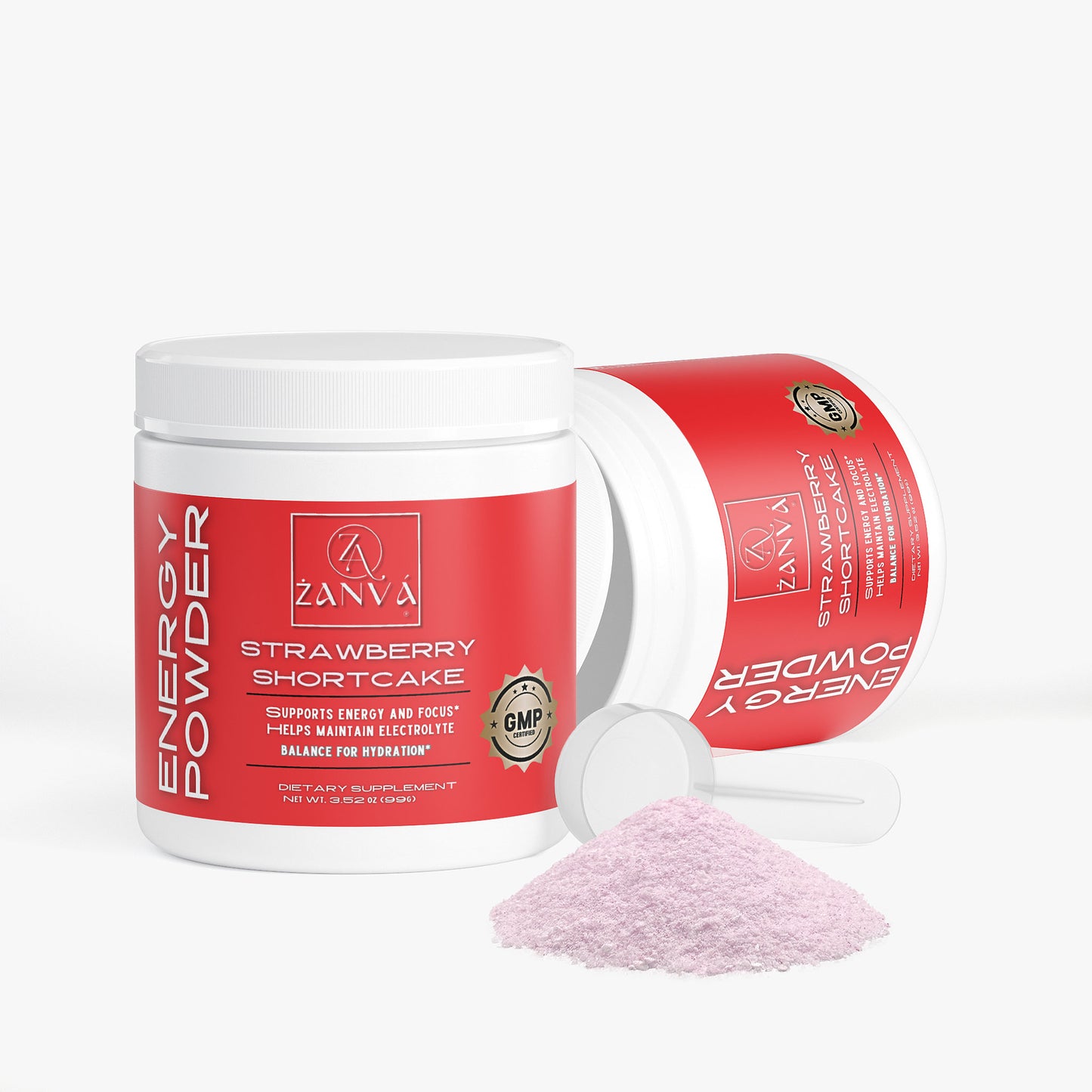 Energy Powder (Strawberry Shortcake)