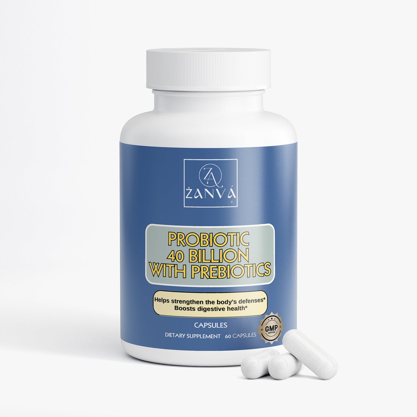 Probiotic 40 Billion with Prebiotics