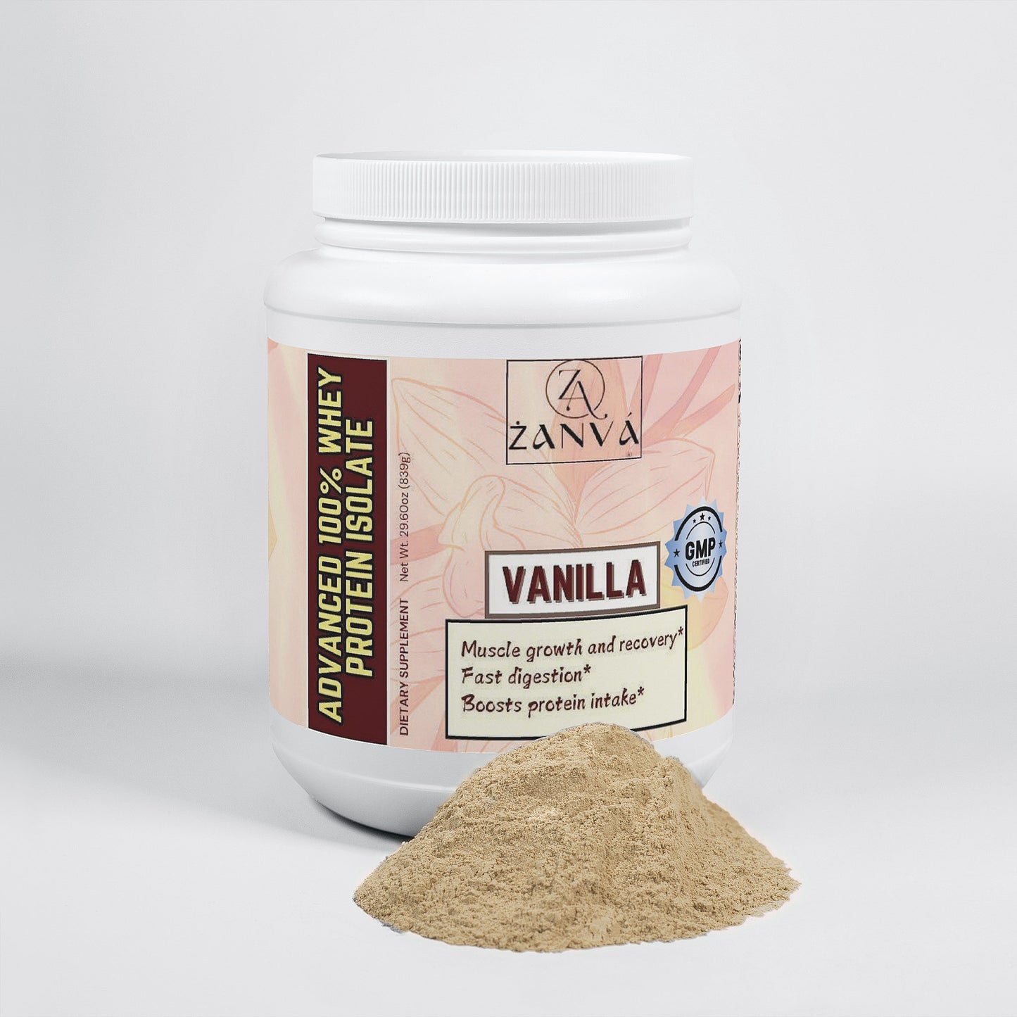 Advanced 100% Whey Protein Isolate (Vanilla)