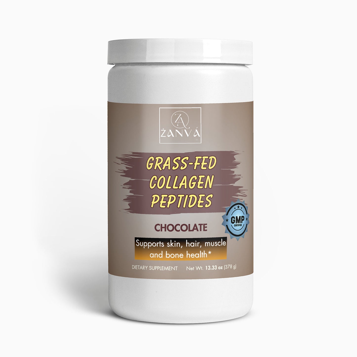 Grass-Fed Collagen Peptides Powder (Chocolate)