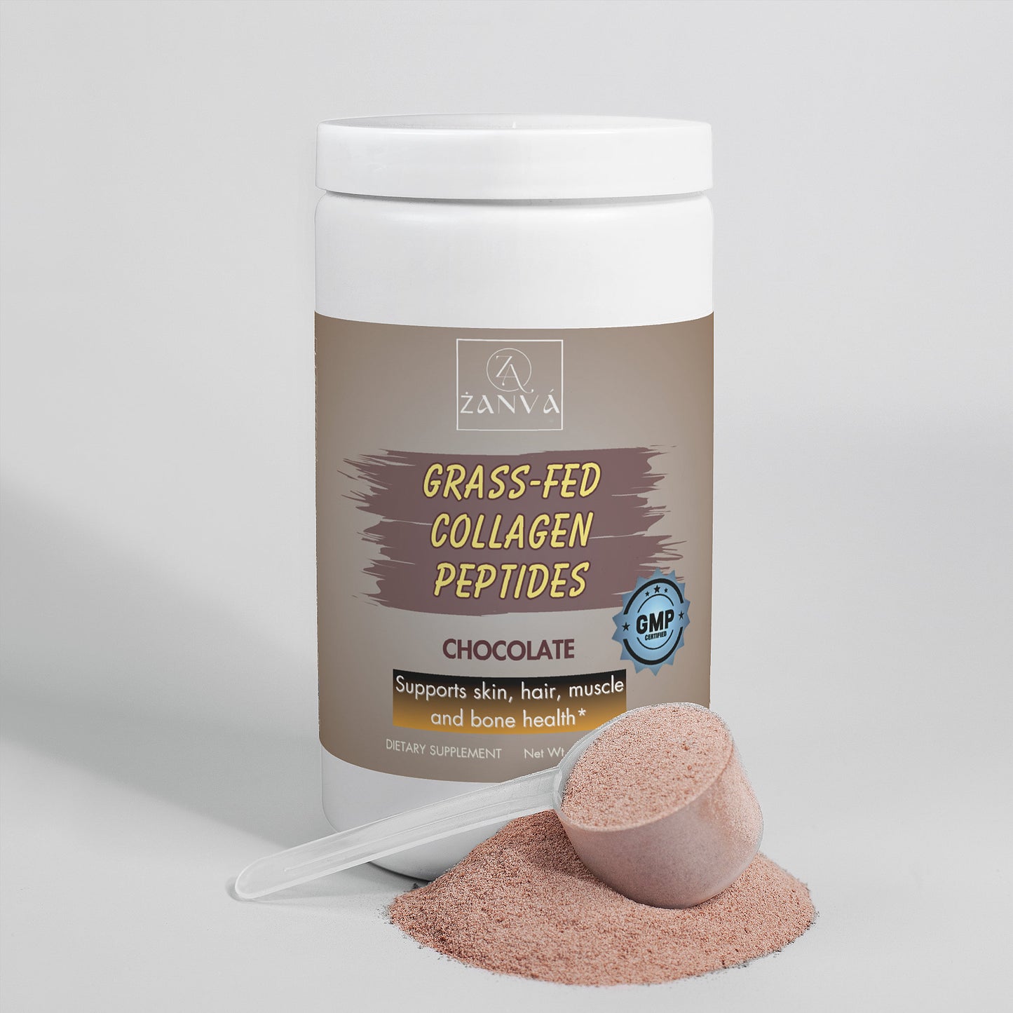 Grass-Fed Collagen Peptides Powder (Chocolate)