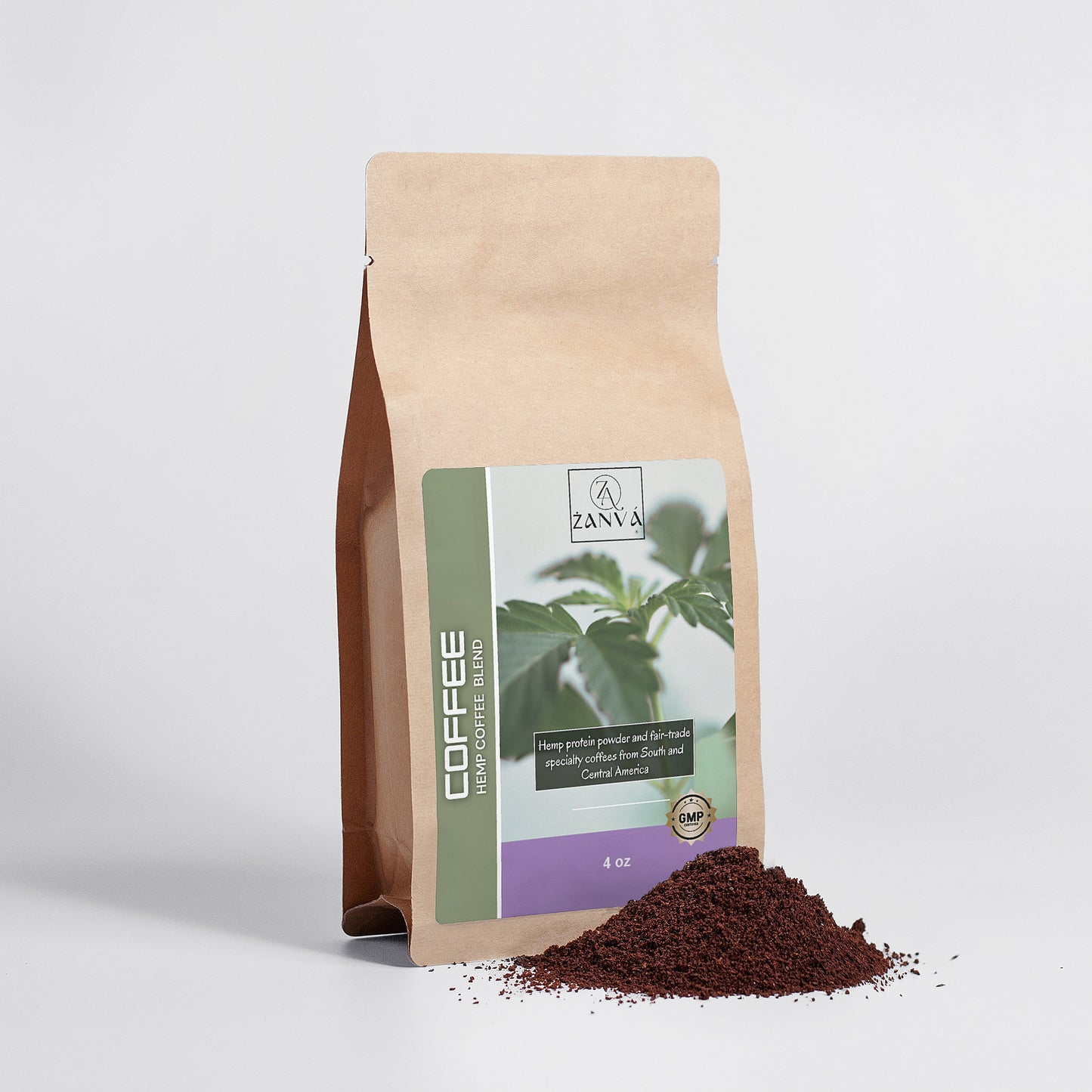 Hemp Coffee Blend - Medium Roast 4oz