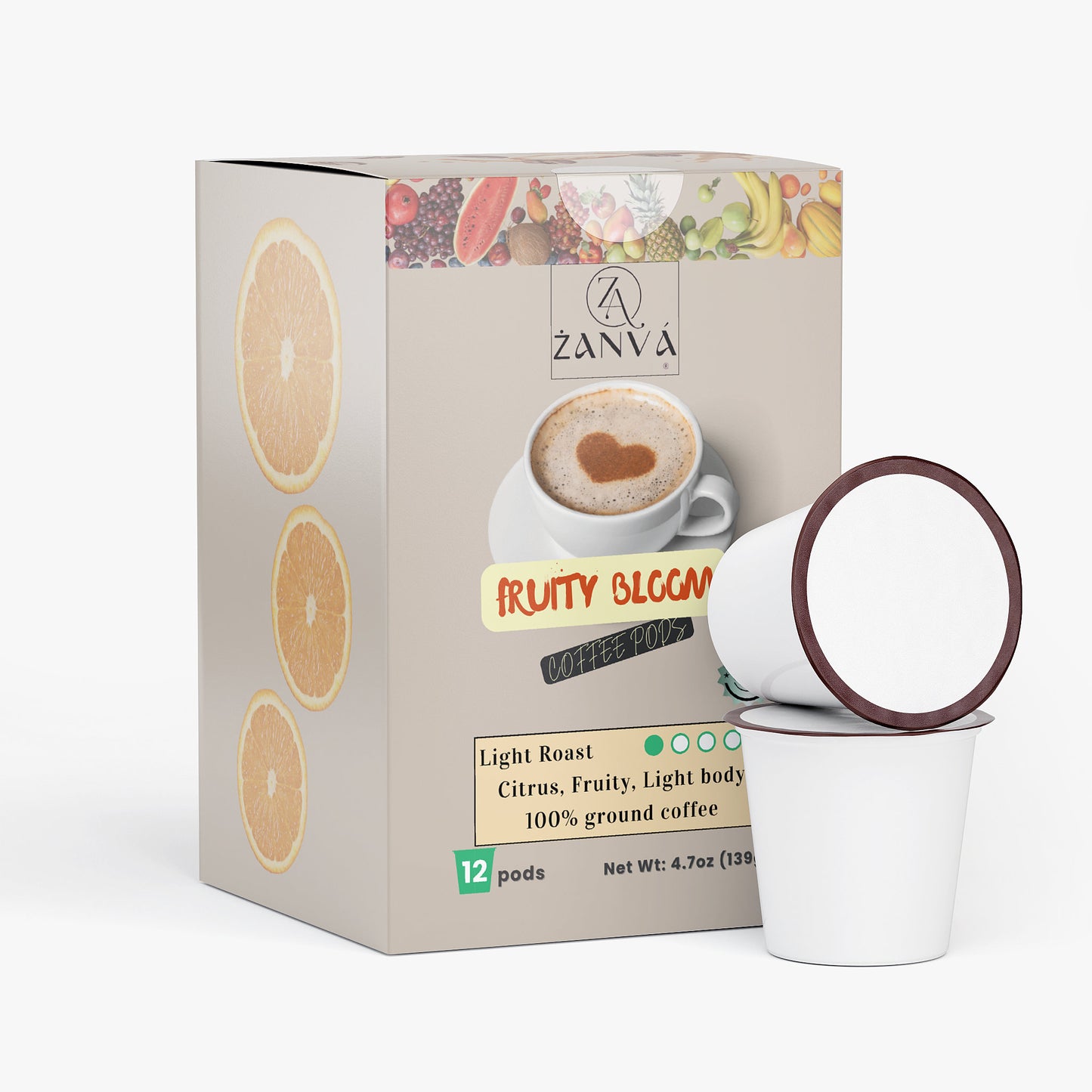 Fruity Bloom Coffee Pods (Light Roast)