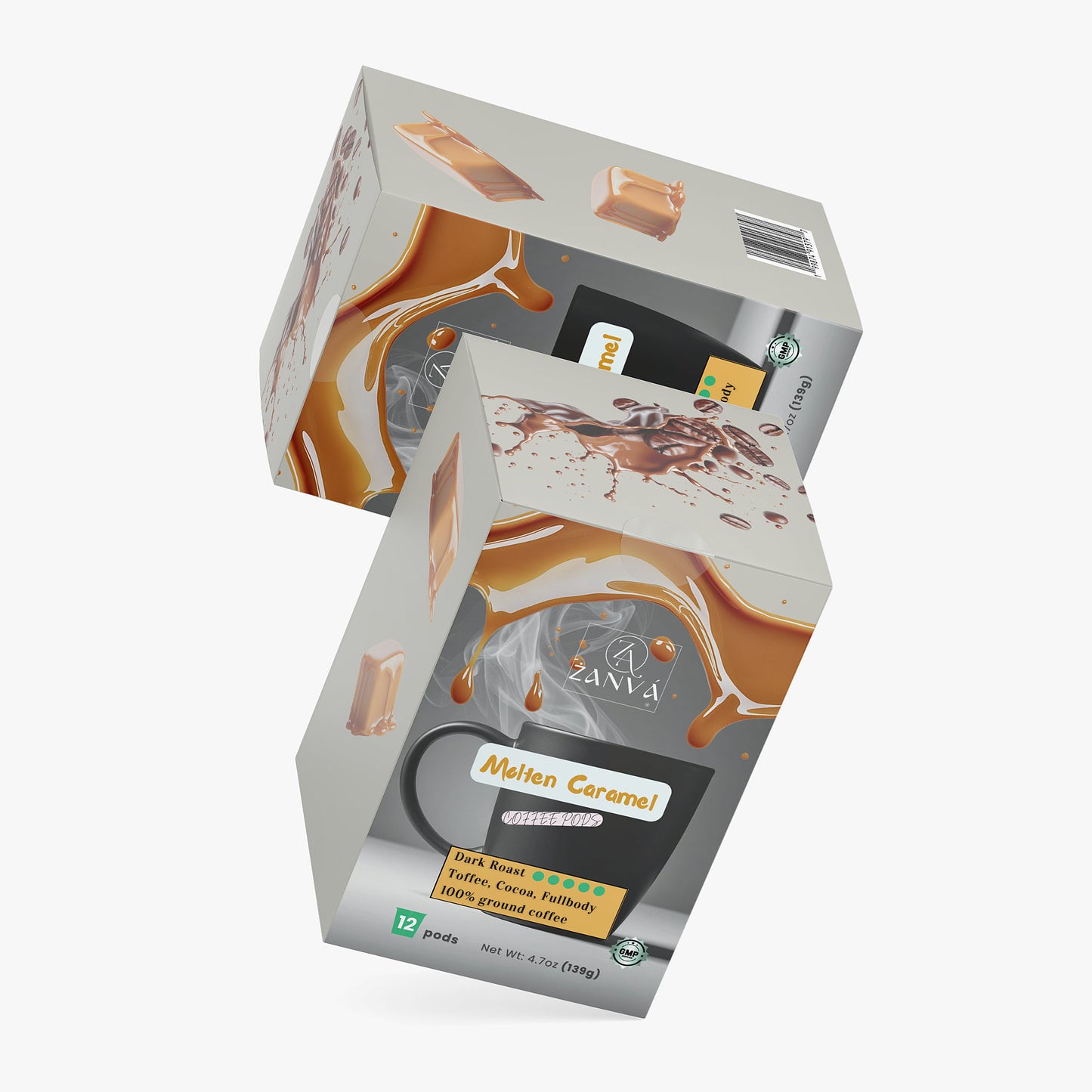 Molten Caramel Coffee Pods (Dark Roast)