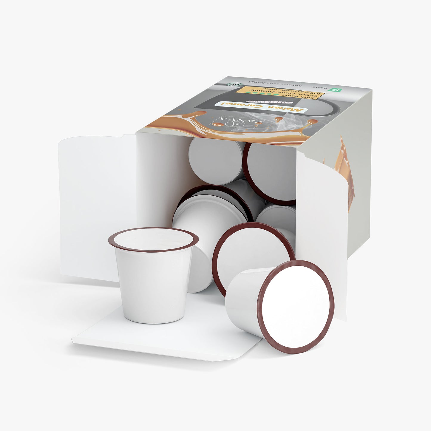 Molten Caramel Coffee Pods (Dark Roast)