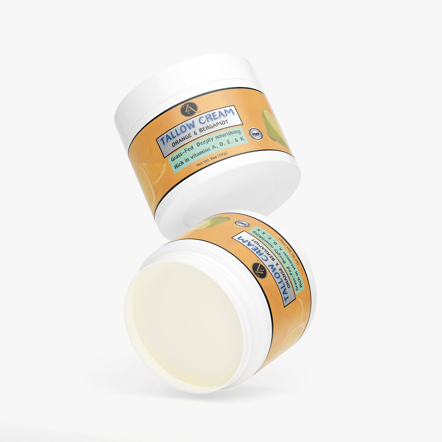 Tallow Cream Orange & Bergamot