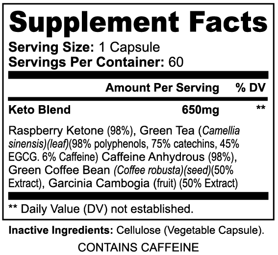 Keto-5 capsules