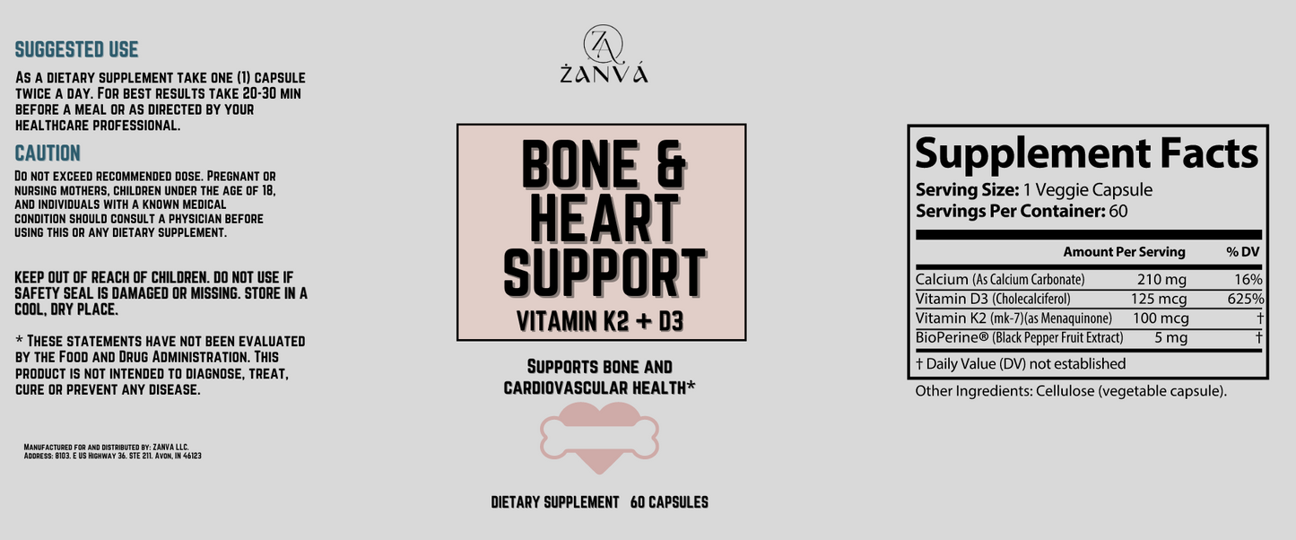 Bone & Heart Support