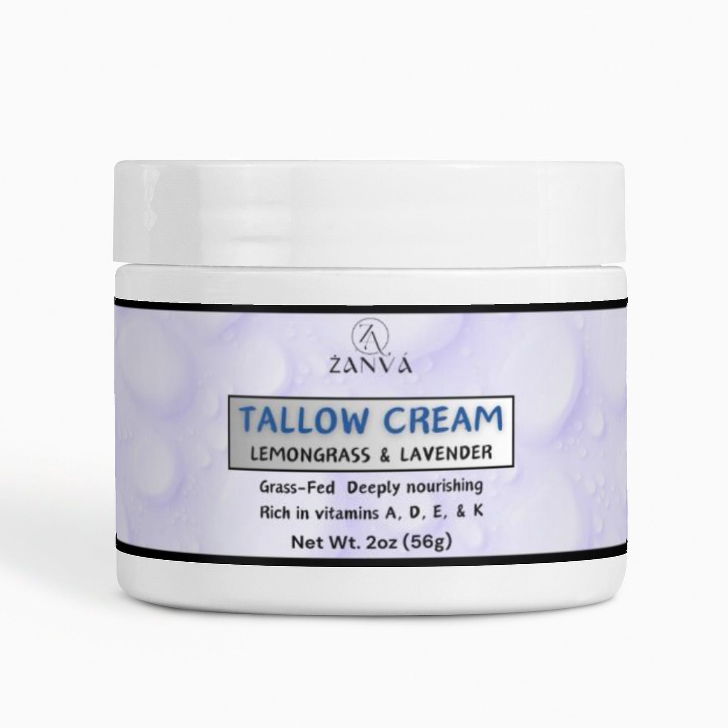 Tallow Cream Lemongrass & Lavender