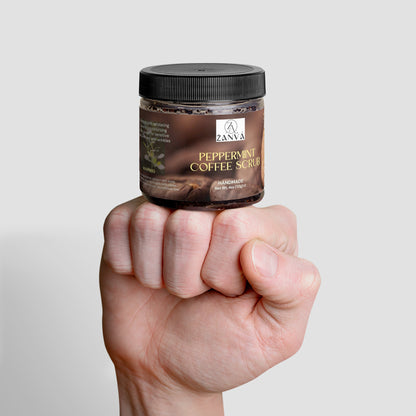 Peppermint Coffee Scrub