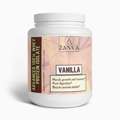 Advanced 100% Whey Protein Isolate (Vanilla)