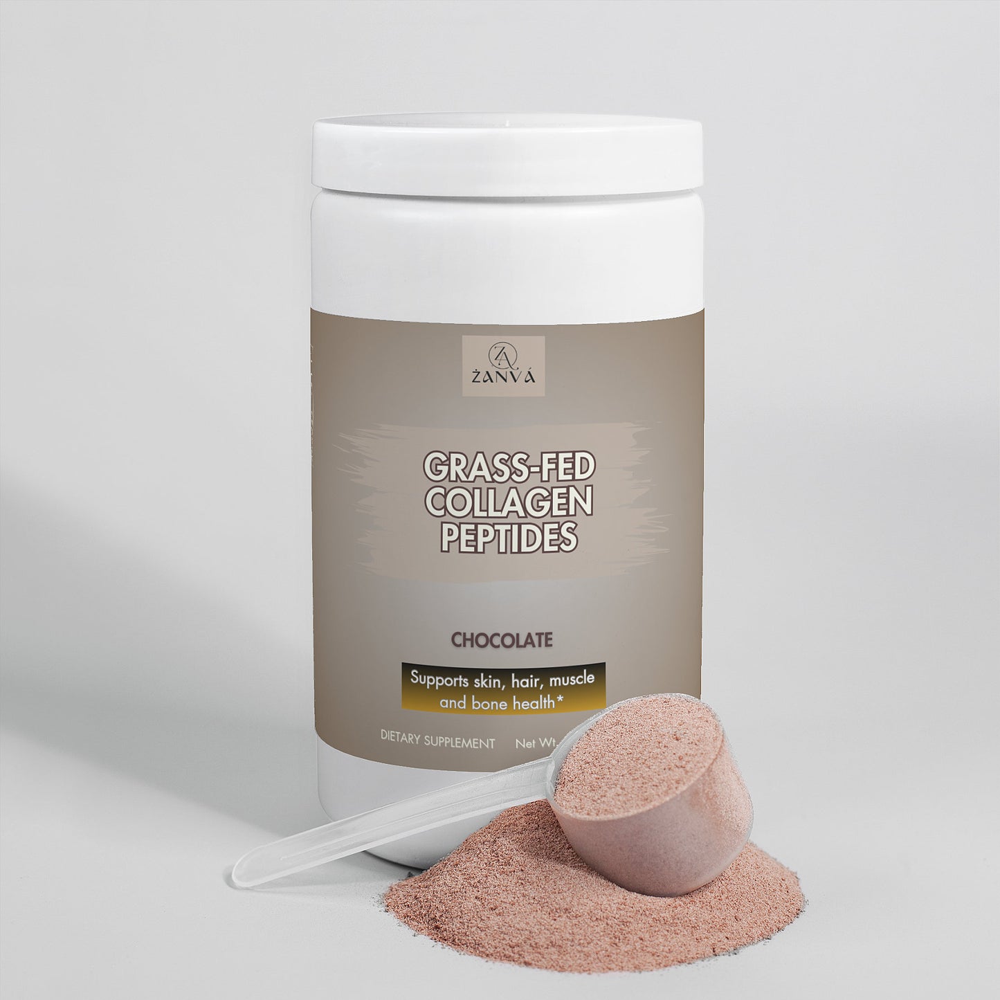 Grass-Fed Collagen Peptides Powder (Chocolate)