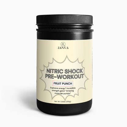 Nitric Shock Pre-Workout Powder (Fruit Punch)