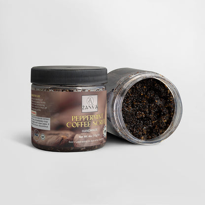 Peppermint Coffee Scrub
