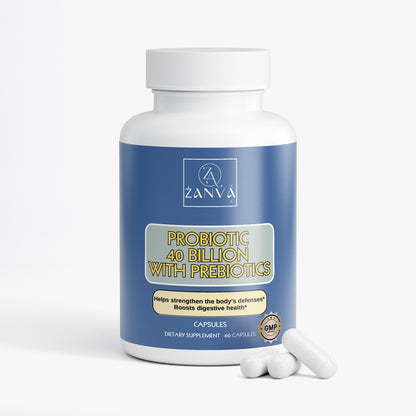 Probiotic 40 Billion with Prebiotics