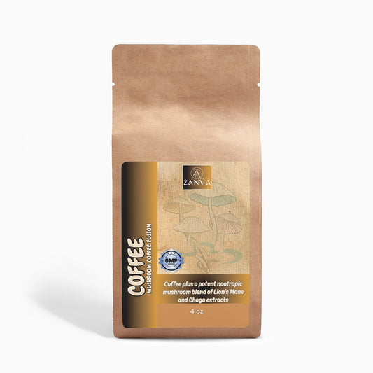 Mushroom Coffee Fusion - Lion’s Mane & Chaga 4oz