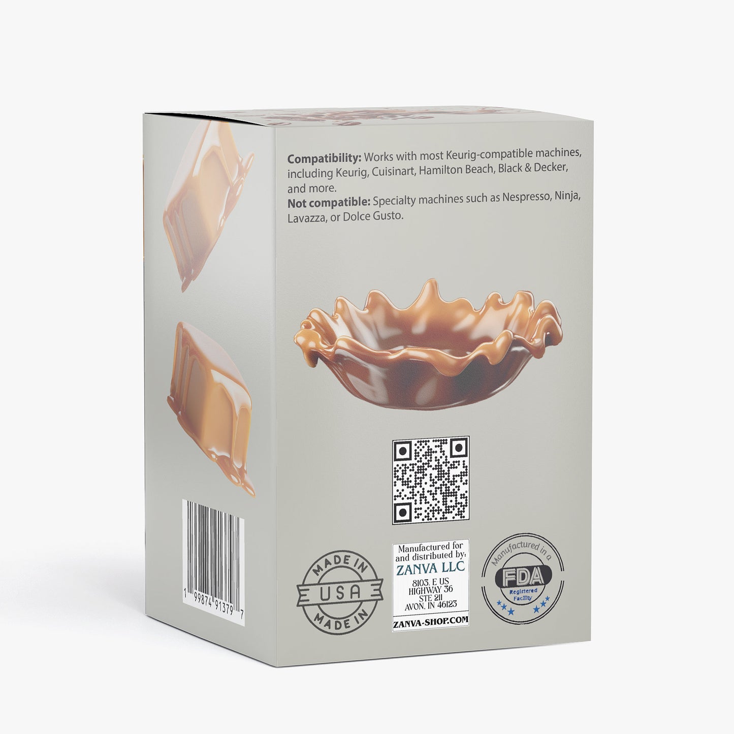 Molten Caramel Coffee Pods (Dark Roast)