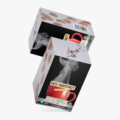 Rich Hazelnut Coffee Pods (Medium Roast)