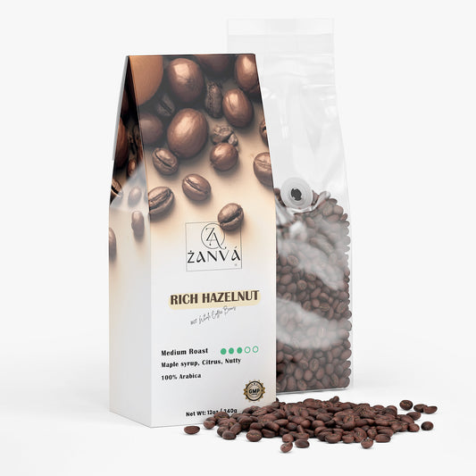 Rich Hazelnut Coffee (Medium Roast)