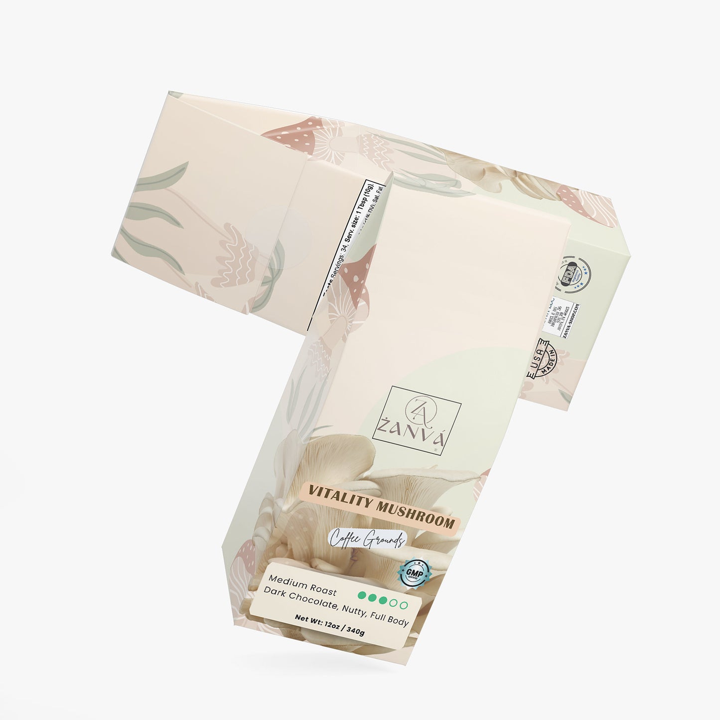 Vitality Mushroom Coffee (Medium Roast)