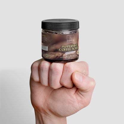 Peppermint Coffee Scrub