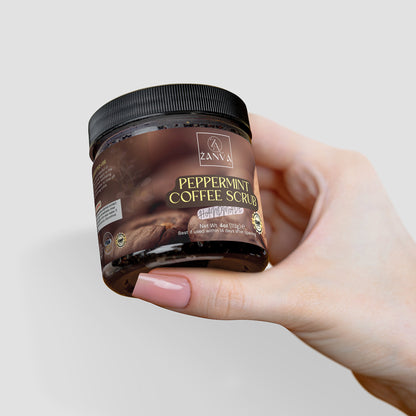 Peppermint Coffee Scrub