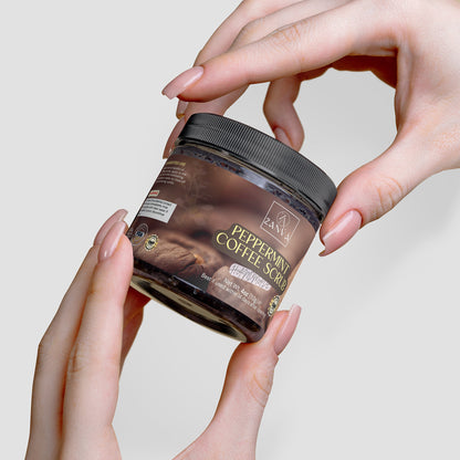 Peppermint Coffee Scrub