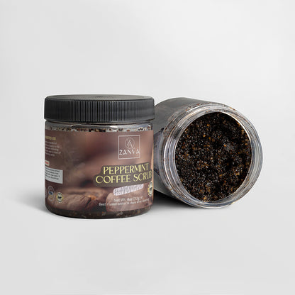 Peppermint Coffee Scrub