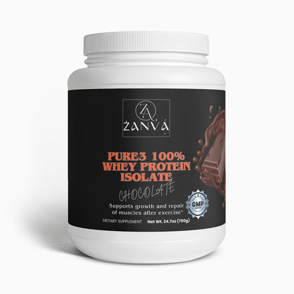 Pure3 100% Whey Protein Isolate (Chocolate)