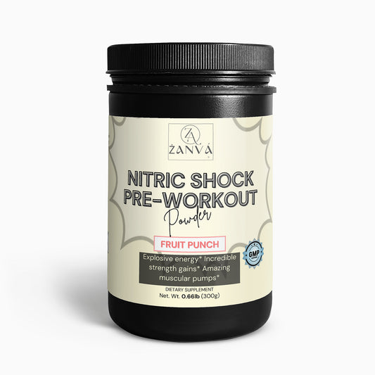 Nitric Shock Pre-Workout Powder (Fruit Punch)