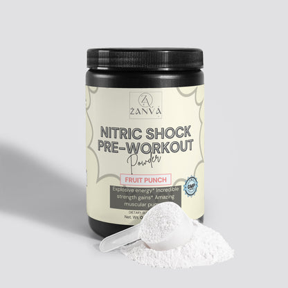 Nitric Shock Pre-Workout Powder (Fruit Punch)