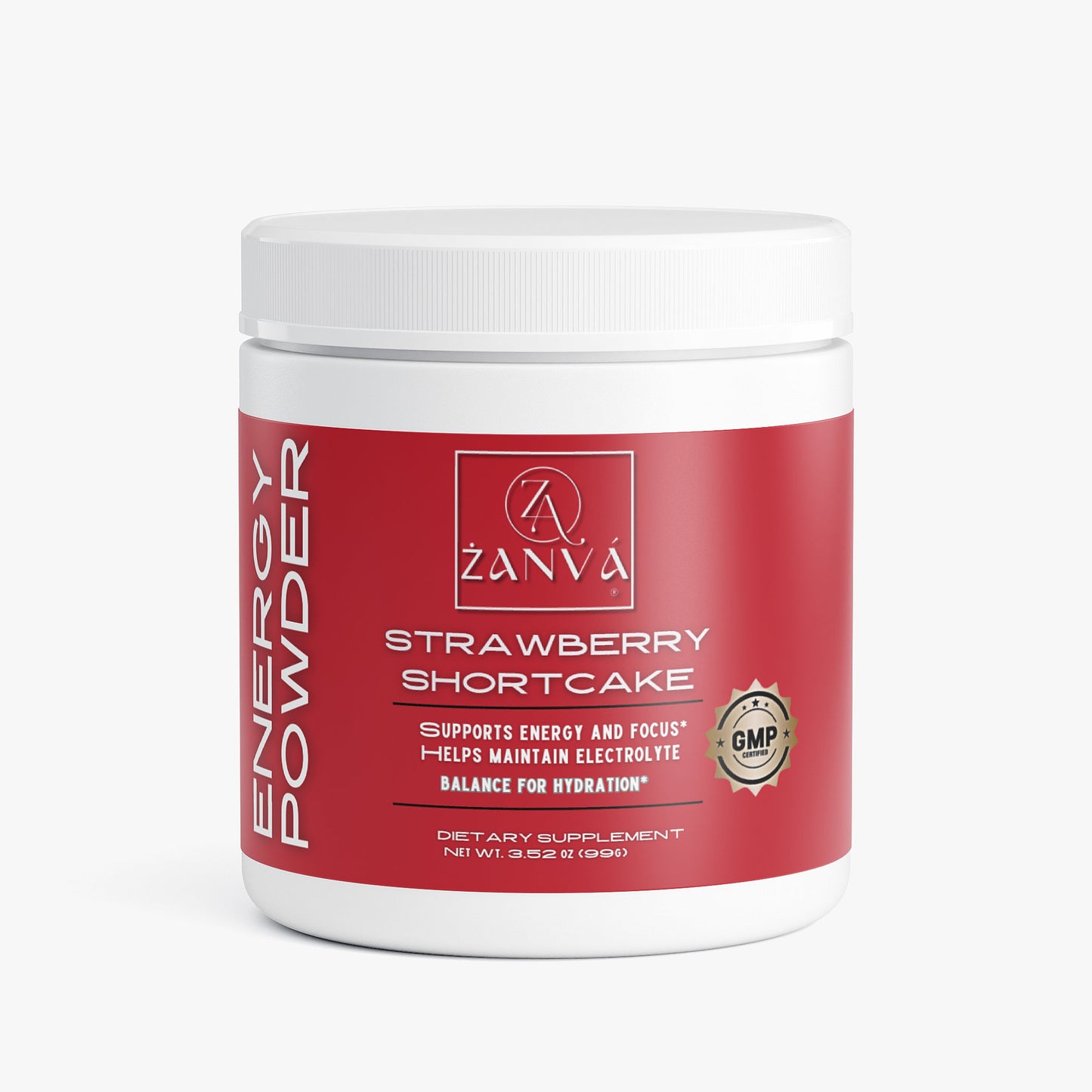 Energy Powder (Strawberry Shortcake)