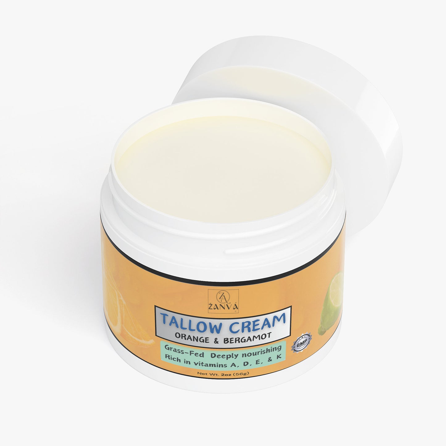 Tallow Cream Orange & Bergamot