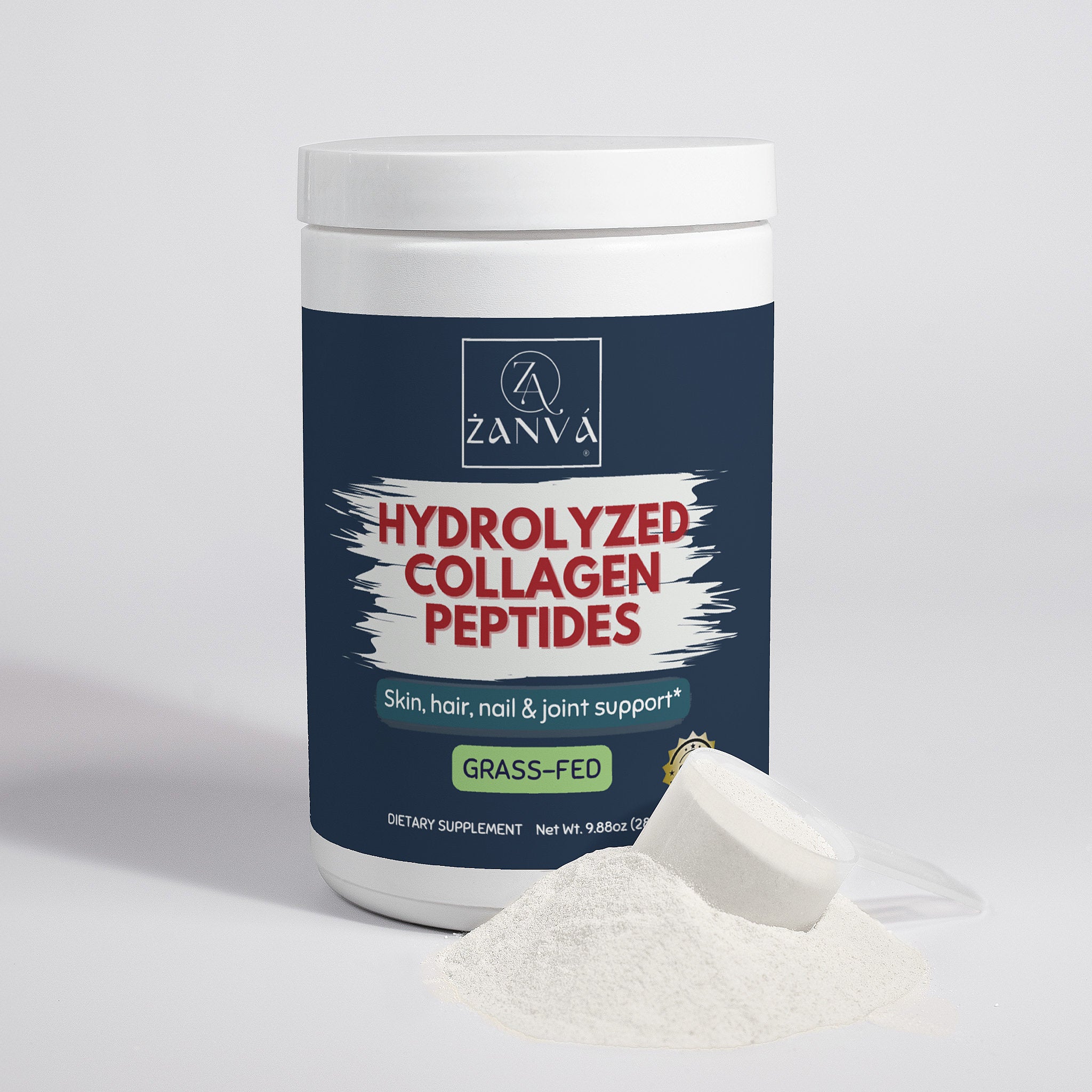 Grass-Fed Hydrolyzed Collagen Peptides – ZANVA shop