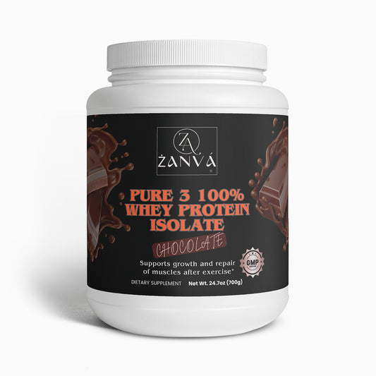 Pure 3 100% Whey Protein Isolate (Chocolate)