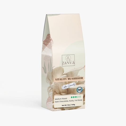 Vitality Mushroom Coffee (Medium Roast)