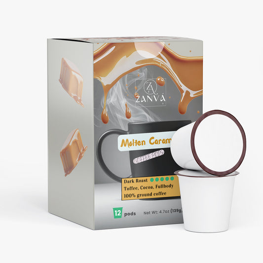 Molten Caramel Coffee Pods (Dark Roast)