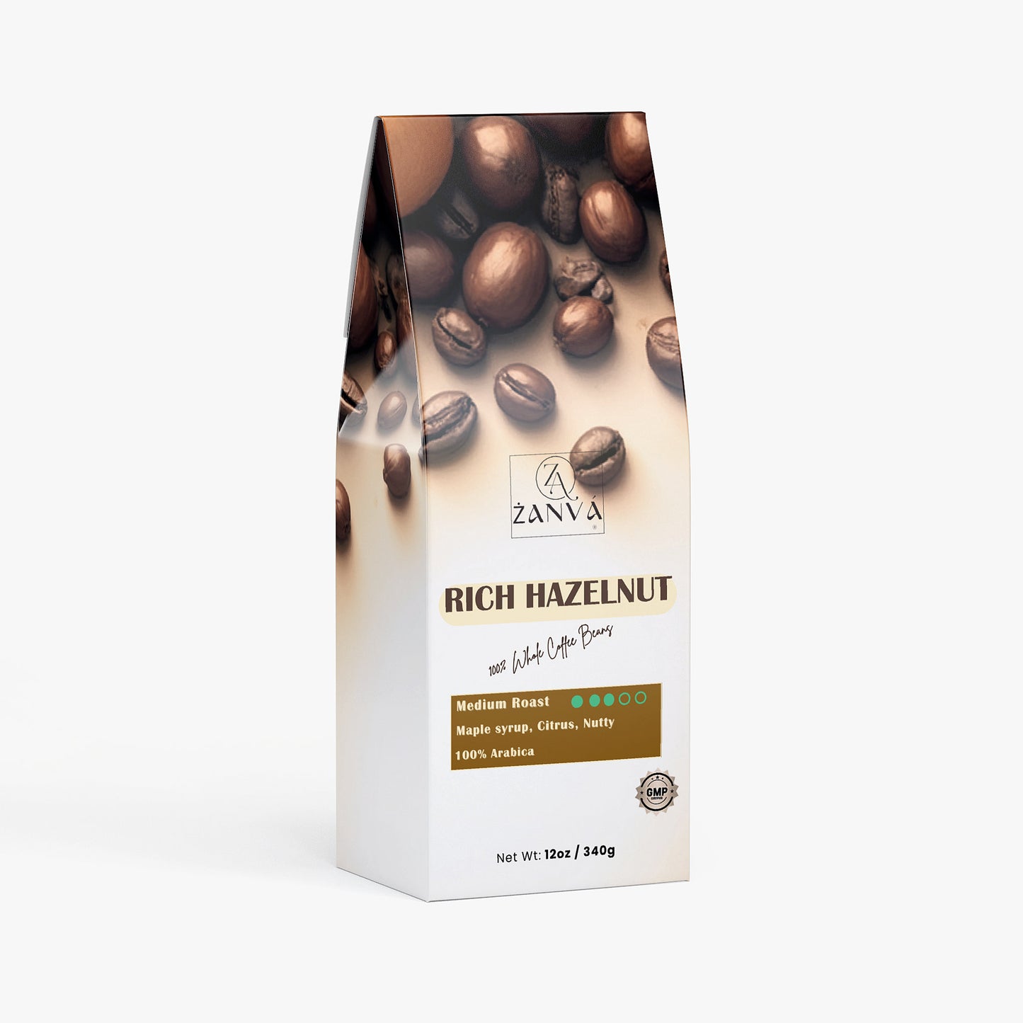Rich Hazelnut Coffee (Medium Roast)