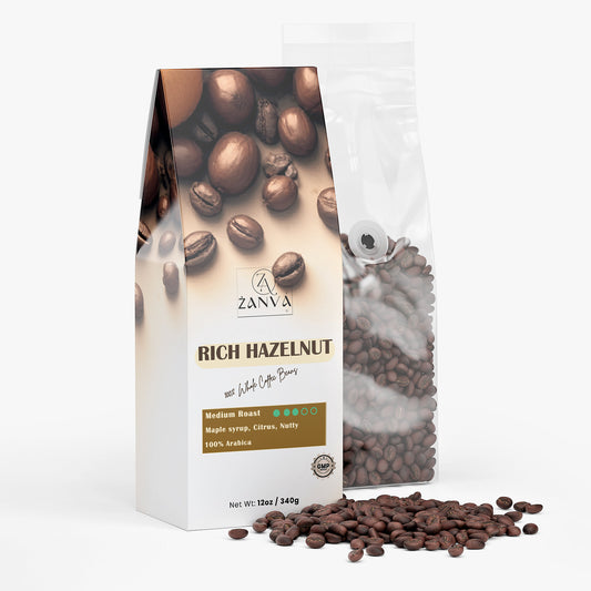 Rich Hazelnut Coffee (Medium Roast)