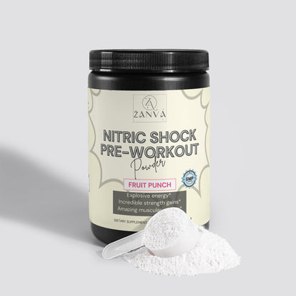 Nitric Shock Pre-Workout Powder (Fruit Punch)