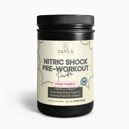 Nitric Shock Pre-Workout Powder (Fruit Punch)