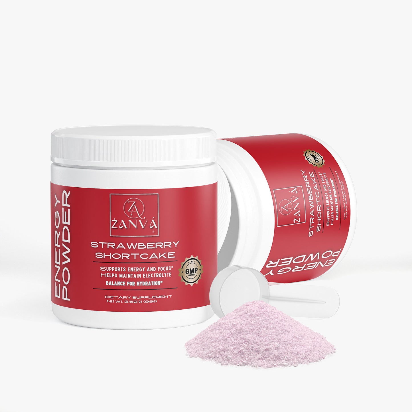 Energy Powder (Strawberry Shortcake)