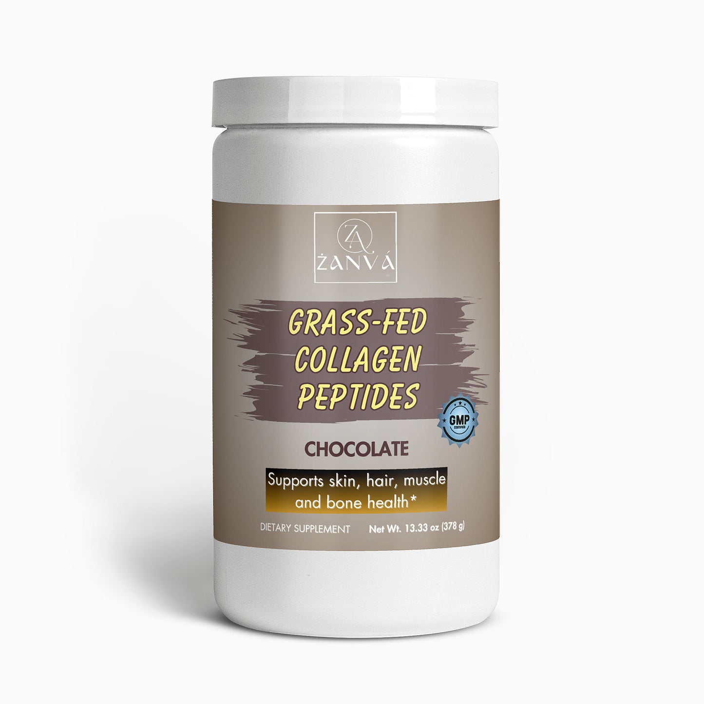 Grass-Fed Collagen Peptides Powder (Chocolate)