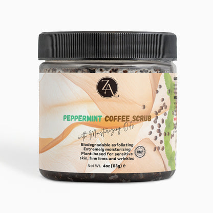 Peppermint Coffee Scrub
