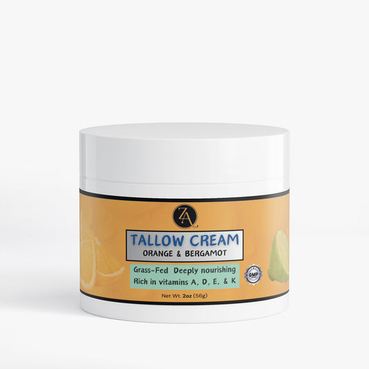 Tallow Cream Orange & Bergamot