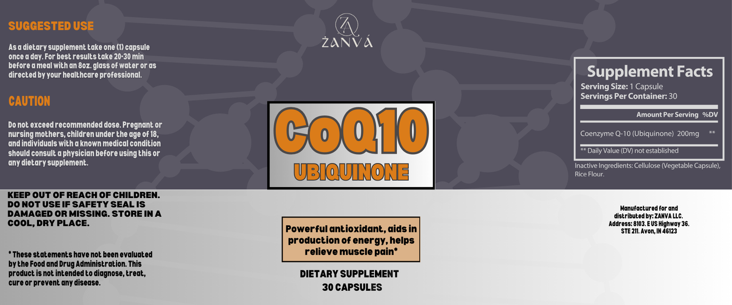 CoQ10 Ubiquinone